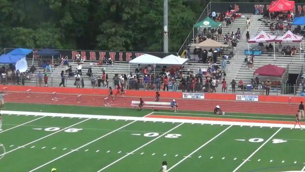 Girls 300 Hurdles Heat 10