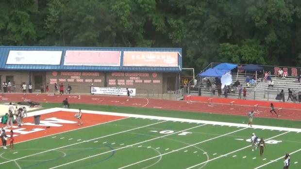 Boys 300 Hurdles Heat 1