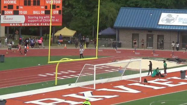Boys 300 Hurdles Heat 7