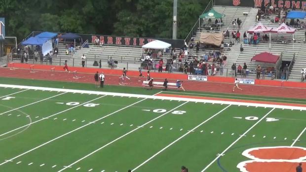 Boys 300 Hurdles Heat 8