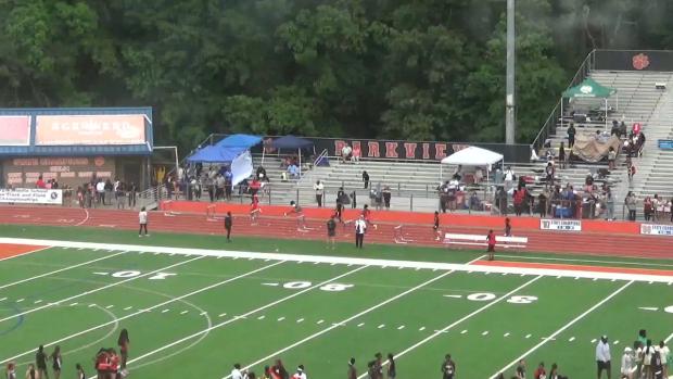Boys 300 Hurdles Heat 12