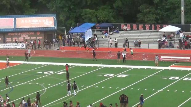 Boys 300 Hurdles Heat 13