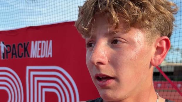 Joseph Sittler wins freshman boys mile race with strong kick
