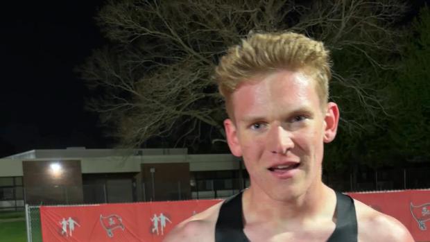 Landon Franke trusted his intincts, wins boys sec 3 mile