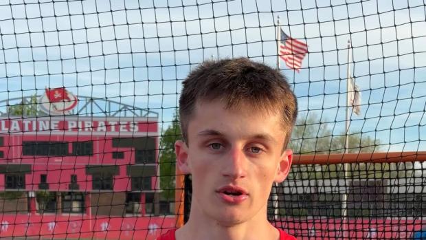 Lucas Probst breaks into to the top 5 in the state for 800m