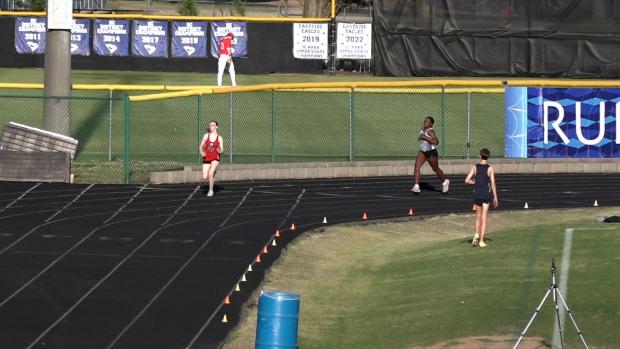 JV Girls 400 Finals Section 2