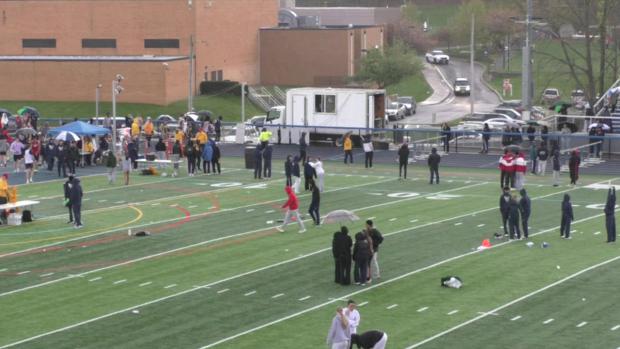 Boys 4x110 Shuttle Hurdle Relay Finals Section 3 - Morris County