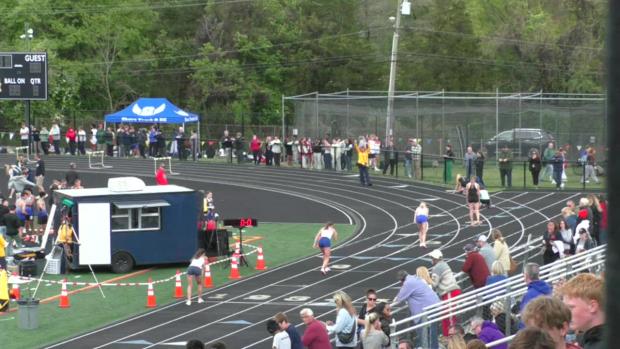 Varsity Girls 400 Hurdles Finals Section 2 - Monmouth