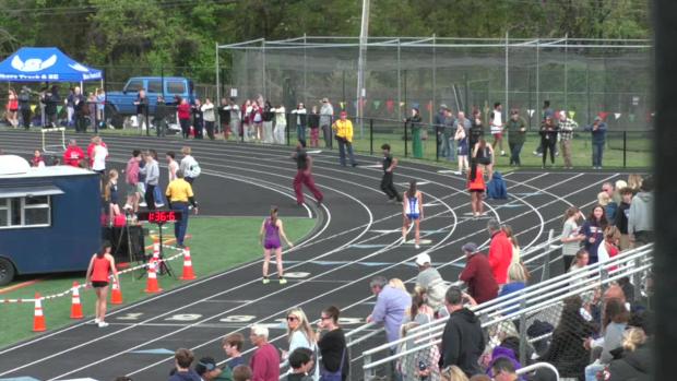 Varsity Girls 400 Hurdles Finals Section 3 - Monmouth