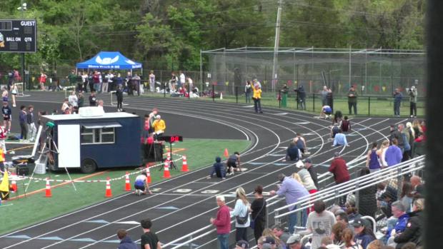 Varsity Boys 400 Hurdles Finals Section 1 - Monmouth