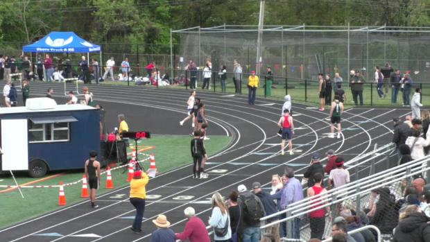 Varsity Boys 400 Hurdles Finals Section 3 - Monmouth