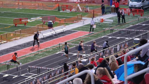 Boys 110 Hurdles Prelims Heat 1