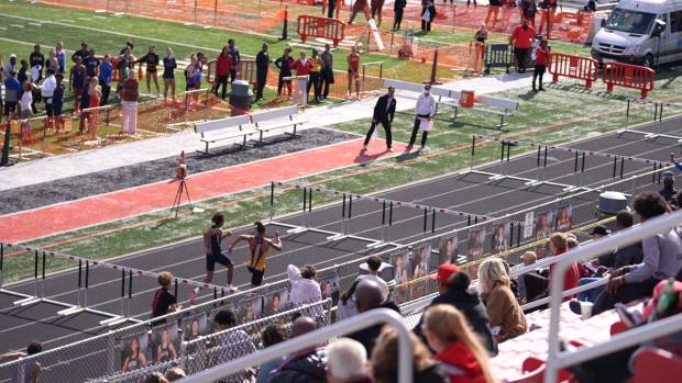 Boys 110 Hurdles Prelims Heat 5