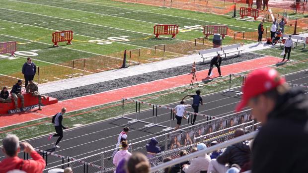 Boys 110 Hurdles Prelims Heat 8