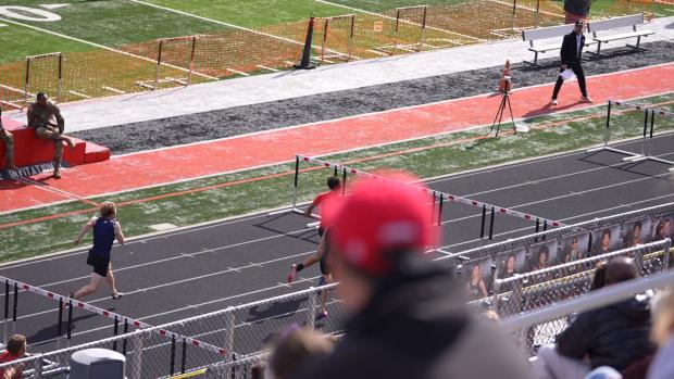 Boys 110 Hurdles Prelims Heat 7