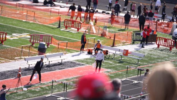 Boys 110 Hurdles Prelims Heat 9