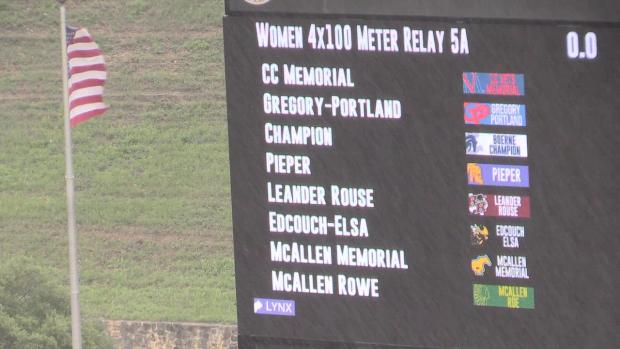 5A Girls 4x100 Relay Prelims Heat 2