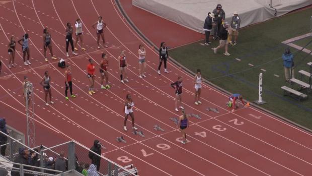 5A Girls 100 Hurdles Prelims Heat 2