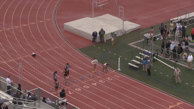 6A Girls 100 Hurdles Prelims Heat 2