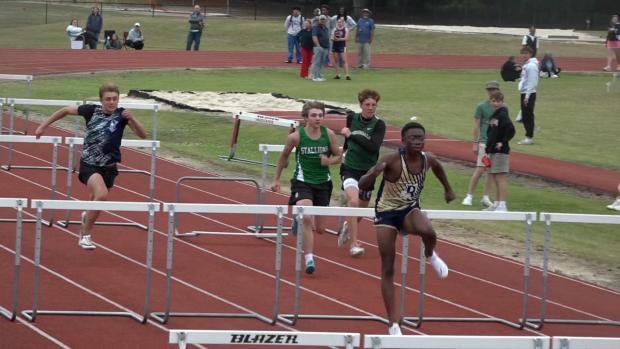 Boys 110 Hurdles Finals Section 1