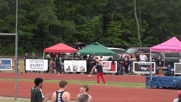Girls 4x100 Relay Finals Section 1