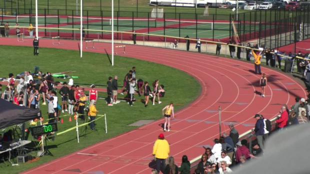 Varsity Girls 400 Hurdles Finals Section 4 - Ocean