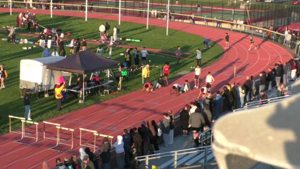 Varsity Boys 4x110 Shuttle Hurdle Relay Finals Section 1 - Ocean