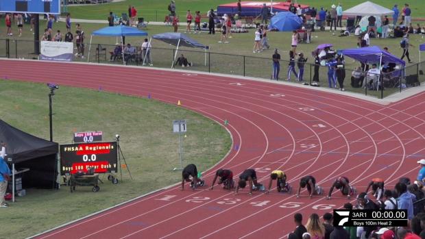 Boys 100 Finals Section 2