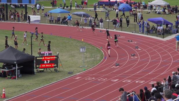 Girls 400 Finals Section 1