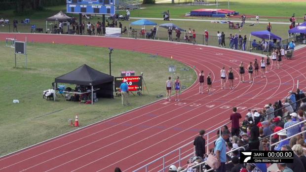 Girls 800 Finals Section 1