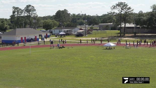 Girls 200 Finals Section 1