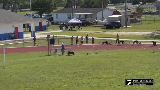 Boys 200 Finals Section 1