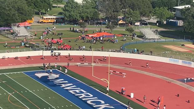 6A Girls 4x100 Relay Finals Section 1