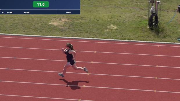 Girls 100 Finals Section 1