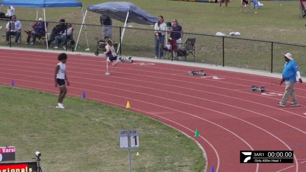 Girls 400 Finals Section 1