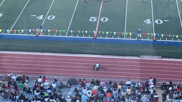 High School Boys' 100m Wheelchair, Finals 1