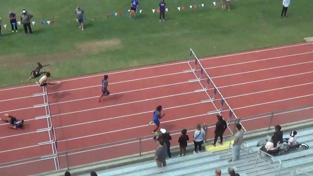 Boys 110 Hurdles Heat 2