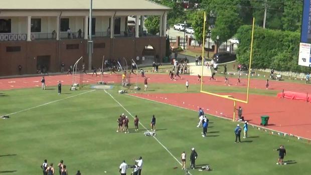 Girls 4x100 Heat 2