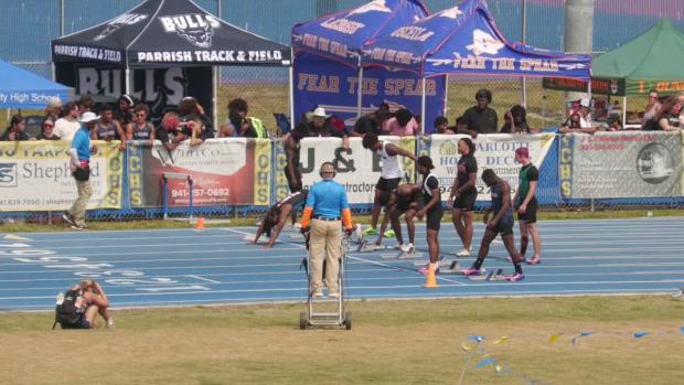 Boys 4A3 100m Heat 1