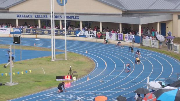 Boys 4A3 400 Hurdles Heat 1