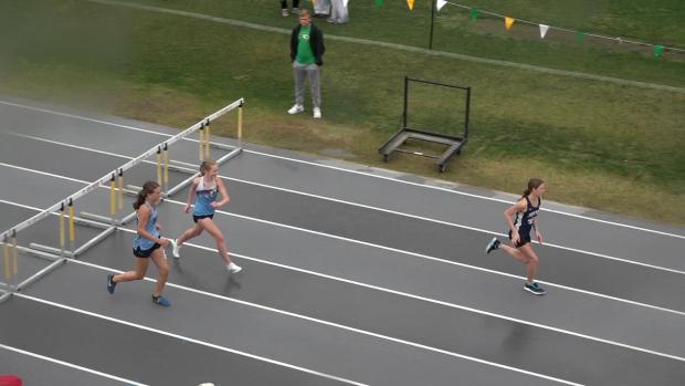 Girls 100 Hurdles Finals Section 1