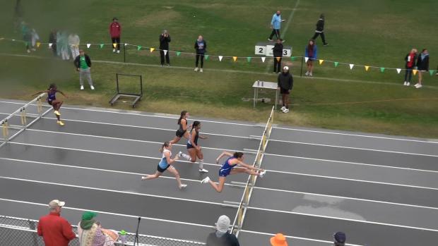 Girls 100 Hurdles Finals Section 2