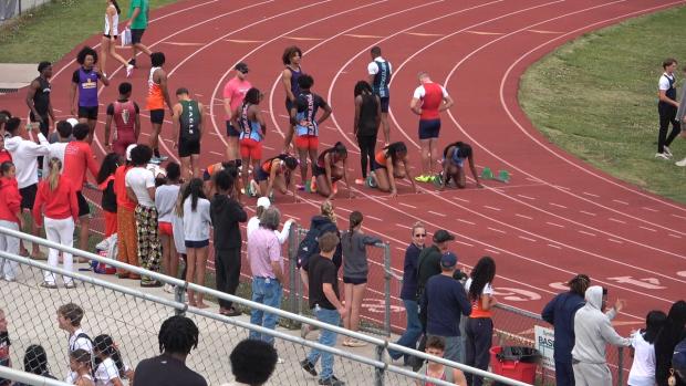 Girls 100 Finals Section 2