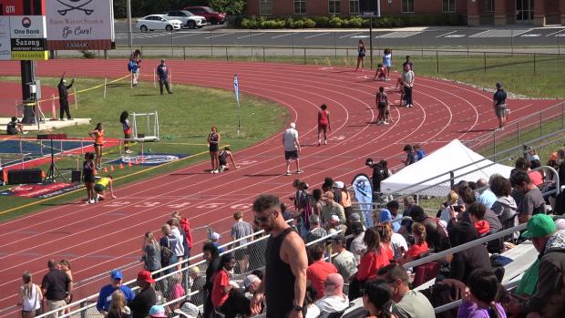 Girls 4x100 Relay Finals Section 1