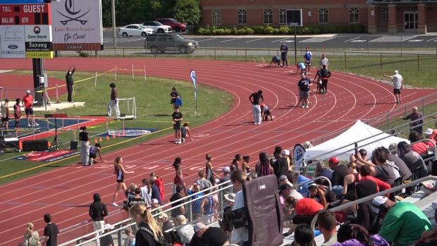 Girls 4x100 Relay Finals Section 2