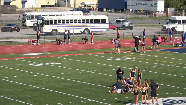 Boys 300 Hurdles Finals Section 1