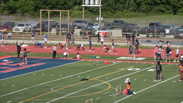 Boys 200 Finals Section 1