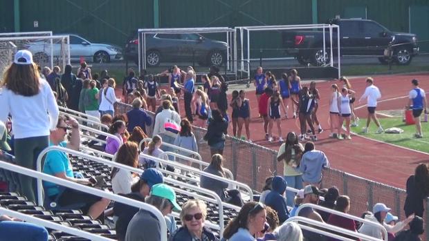 Girls 100 Finals Section 1