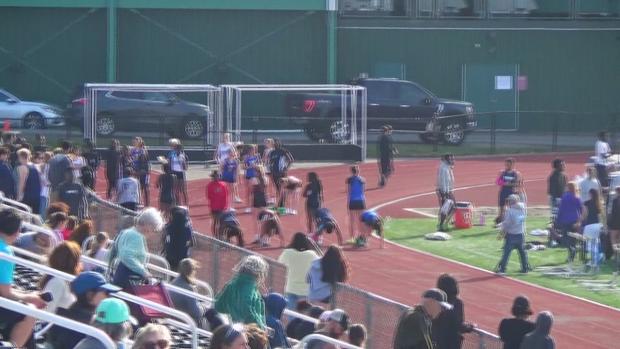 Girls 100 Finals Section 2