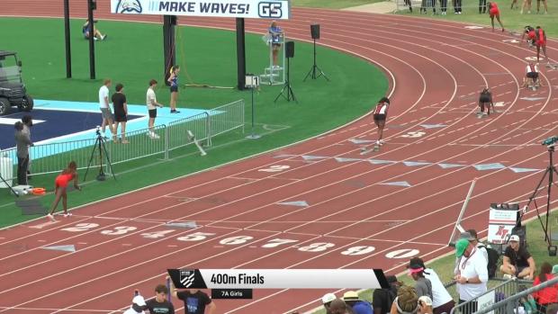 7A Girls 400 Finals Section 3